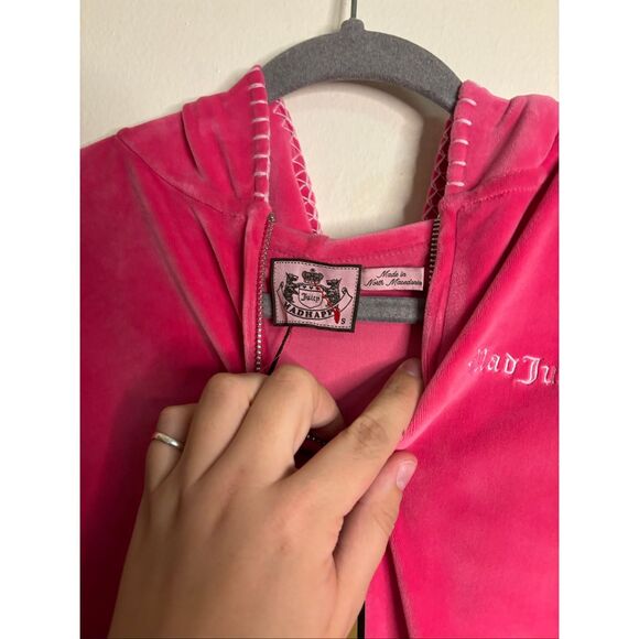 Madhappy X Juicy Couture Cropped Zip Up - Picture 6 of 10